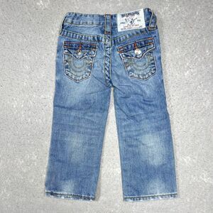 True Religion World Tour Little Kids Jeans Pants Size 2T Light Blue Infant